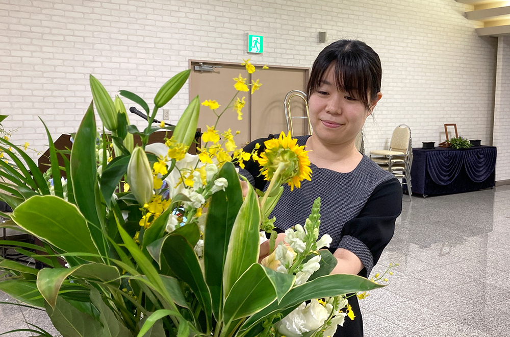 （株）弘善社 生花部