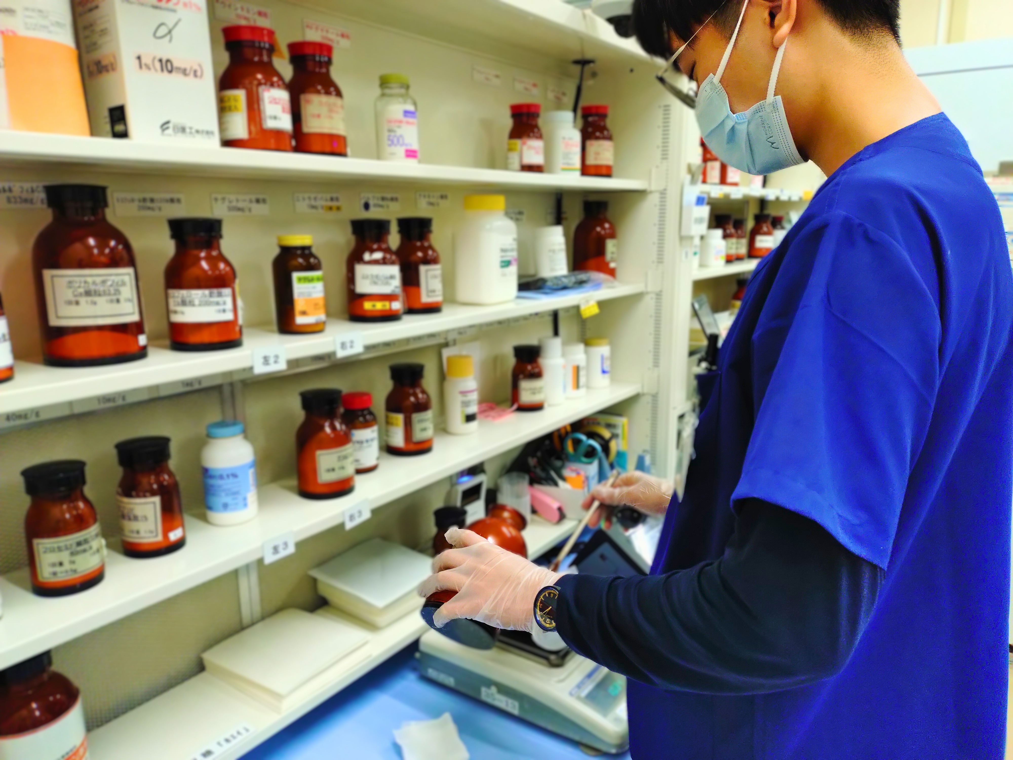 仕事している風景