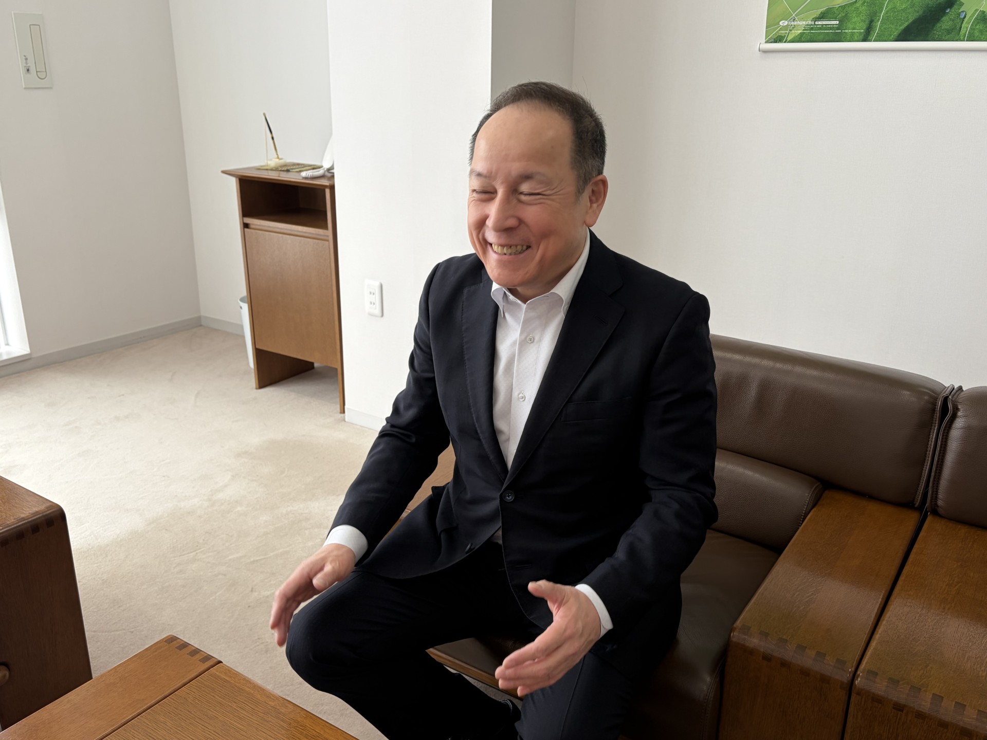 及川常務インタビュー写真